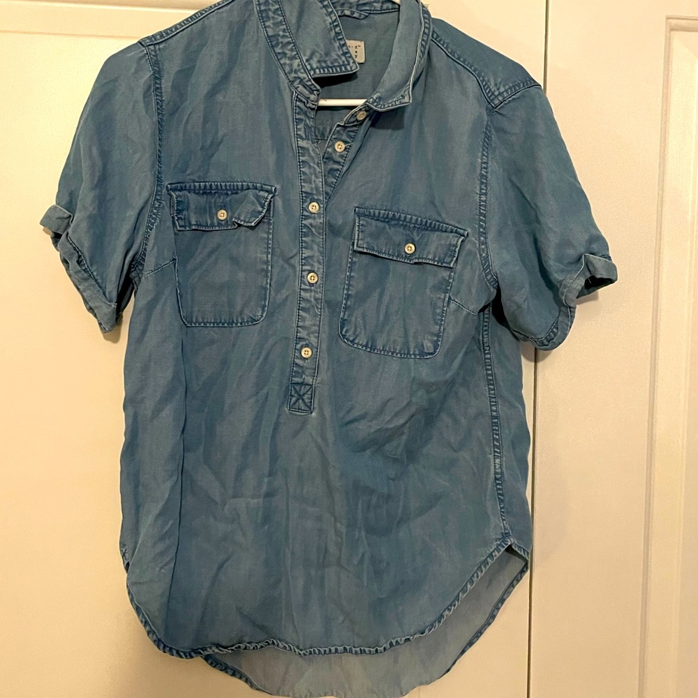 Denim shirt